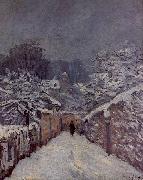 Alfred Sisley Snow at Louveciennes oil on canvas